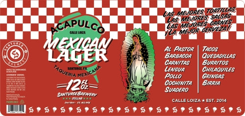 Acapulco Mexican Lager - Santurce Brewing