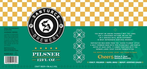 Pilsner Santurce Brewing