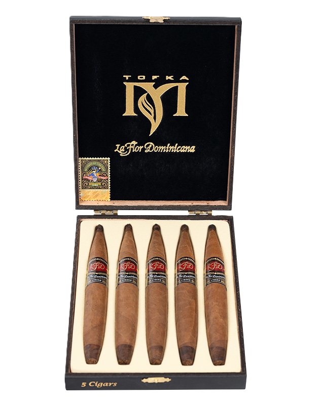 La Flor Dominicana TCFKA “M” Natural 7 x 54